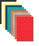 Набор цветного картона А4 10цв. 10л. мелов. в цв.карт.обл. (+золото, серебро), фото 2