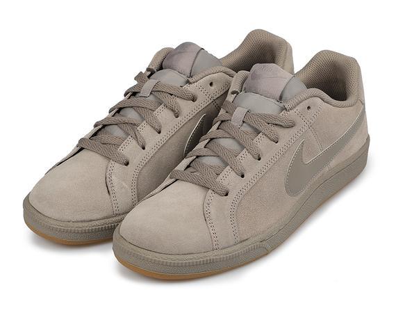 Кроссовки NIKE COURT ROYALE SUEDE БЕЖЕВЫЕ - фото 3 - id-p177091191