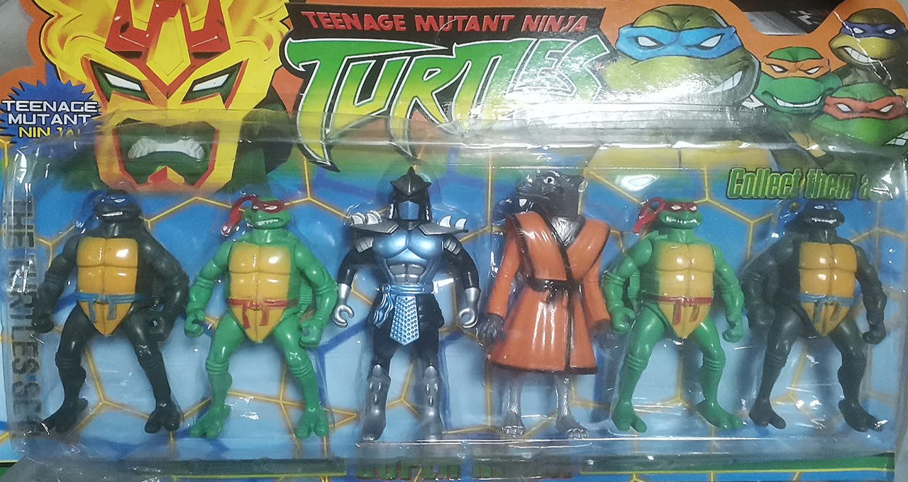 Фигурки черепашки ниндзя нинзя ninja turtles с оружием 2628 - фото 1 - id-p177092162