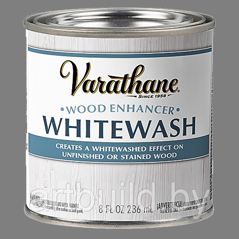 Состав для создания винтажной поверхности (белый) Varathane Whitewash Wood Enhancer