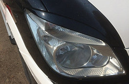 Реснички черные глянцевые Mercedes Sprinter 2006-2013