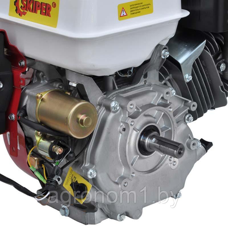 Двигатель бензиновый SKIPER N190F/E(K) (ЭЛЕКТРОСТАРТЕР) (16 Л.С., ВАЛ ДИАМ. 25ММ Х60ММ, ШПОНКА 7ММ) - фото 4 - id-p177108134