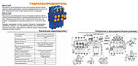 Гидрораспределитель с гидрозамком Р80-3/4-222Г / МР80-4/4-222G(44)