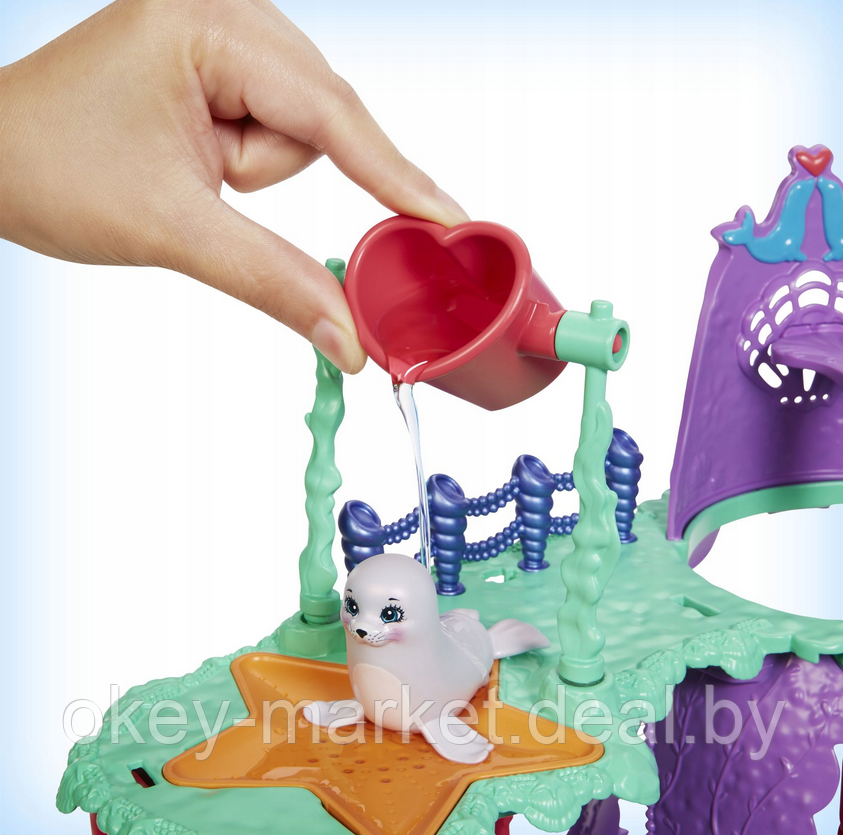 Игровой набор Mattel Enchantimals Большой аквапарк с куклой и питомцами - фото 6 - id-p177108183