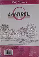 Обложка ПВХ для переплета документов, А4, 100 л, 150 мкм, Lamirel