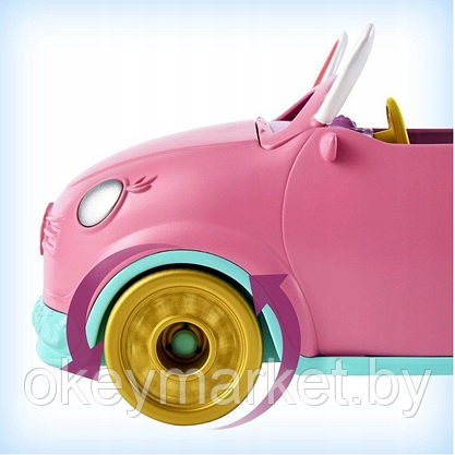 Набор игровой Enchantimals Автомобиль Бри Кроли с куклой и аксессуарами HCF85, фото 3