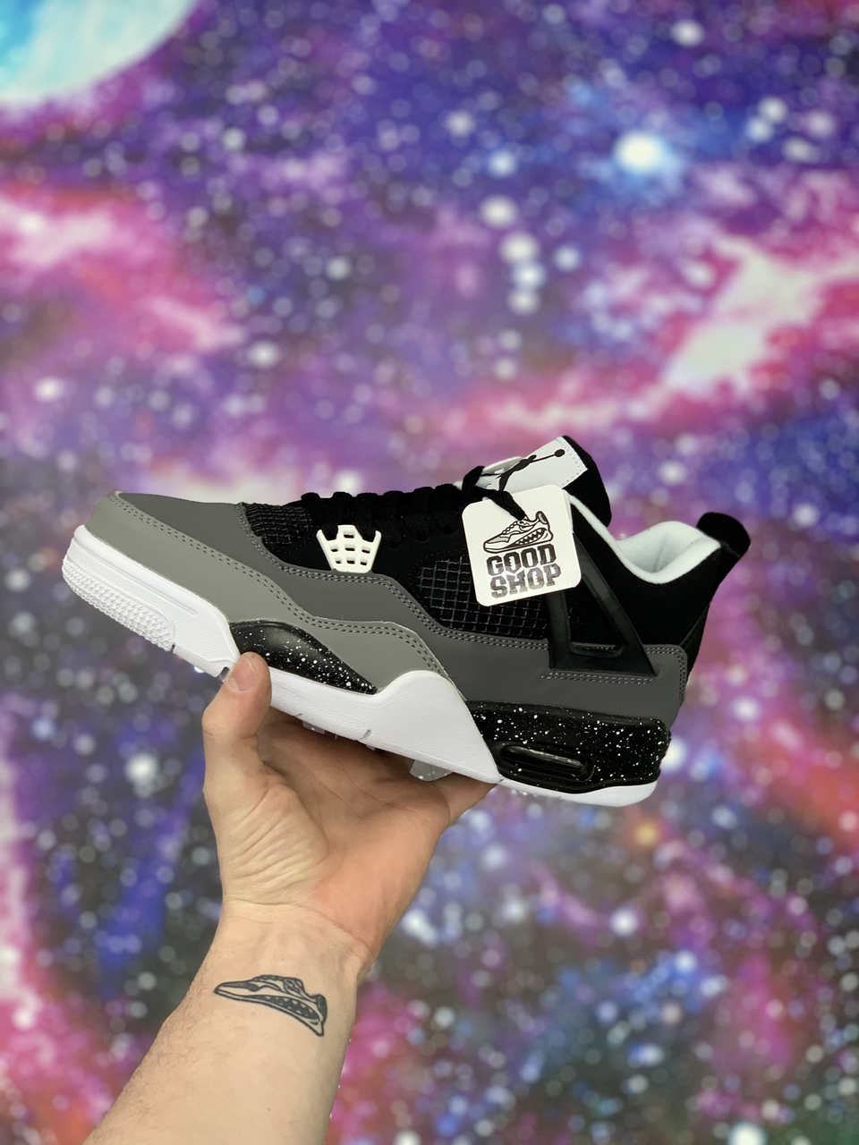 Кроссовки Jordan 4 Retro Black Grey