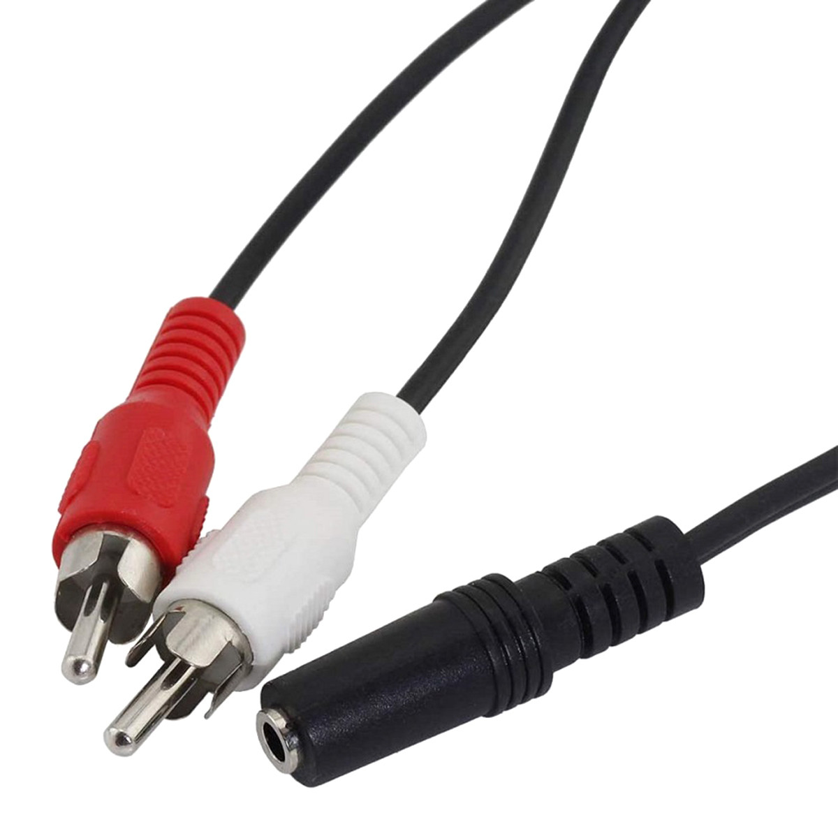 Кабель переходник JACK 3.5 мм на 2x RCA SiPL (ID#177112531), цена: 5 ...