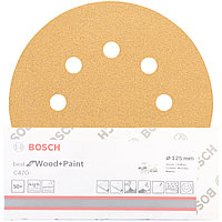 Шлифлист Best for Wood and Paint 125 мм Р120 BOSCH (2608607828)