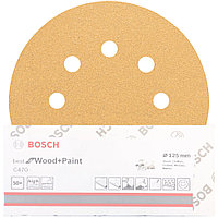 Шлифлист Best for Wood and Paint 125 мм Р80 BOSCH (2608607826)