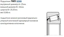 Подшипник 7605 (32305)