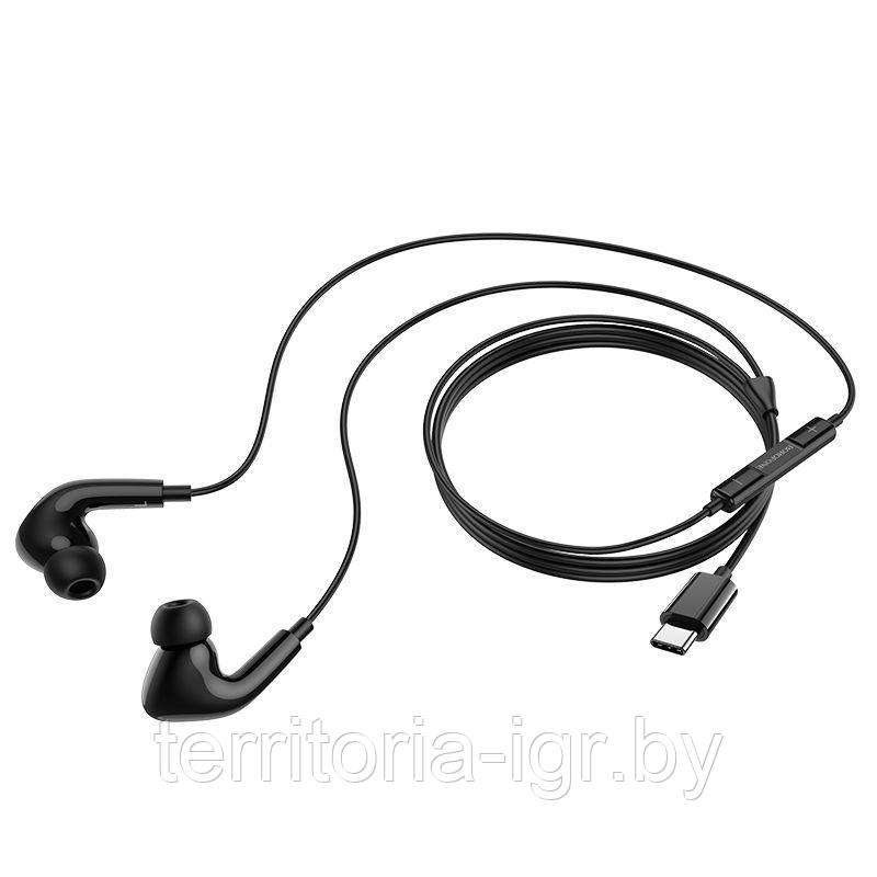 Гарнитура BM30 EarPods Pro Type-C черный Borofone - фото 4 - id-p177120166