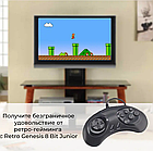 Игровая приставка Retro Genesis 8 Bit Junior, AV кабель, 2 проводн. джойст., 300 игр, черная, фото 3