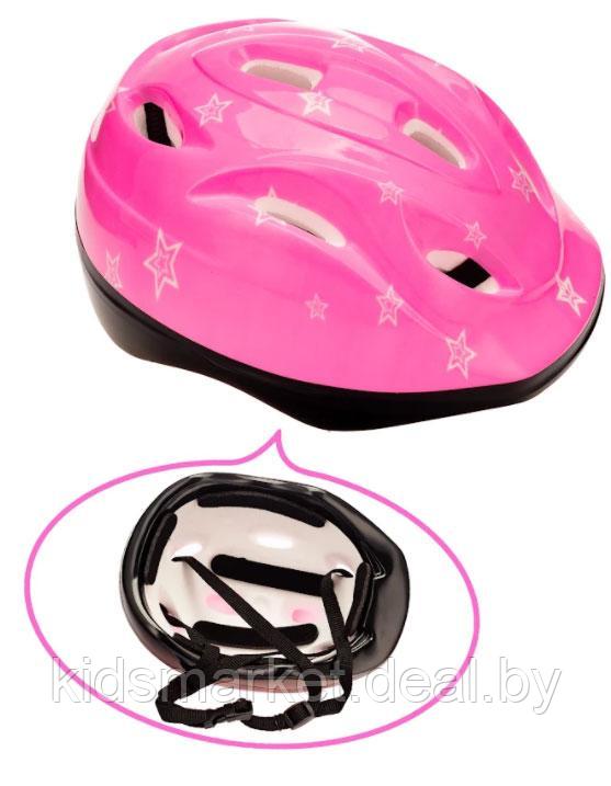Шлем детский защитный розовый - фото 1 - id-p177120940