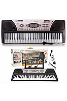 Синтезатор-пианино MQ-810USB с микрофоном, 61 клавиша, от сети, фото 1