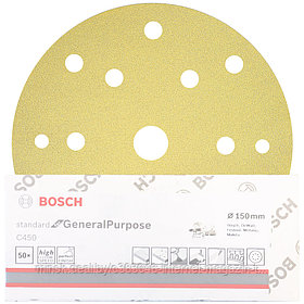 Шлифлист Standard for General Purpose 150 мм Р40 BOSCH (2608621730)
