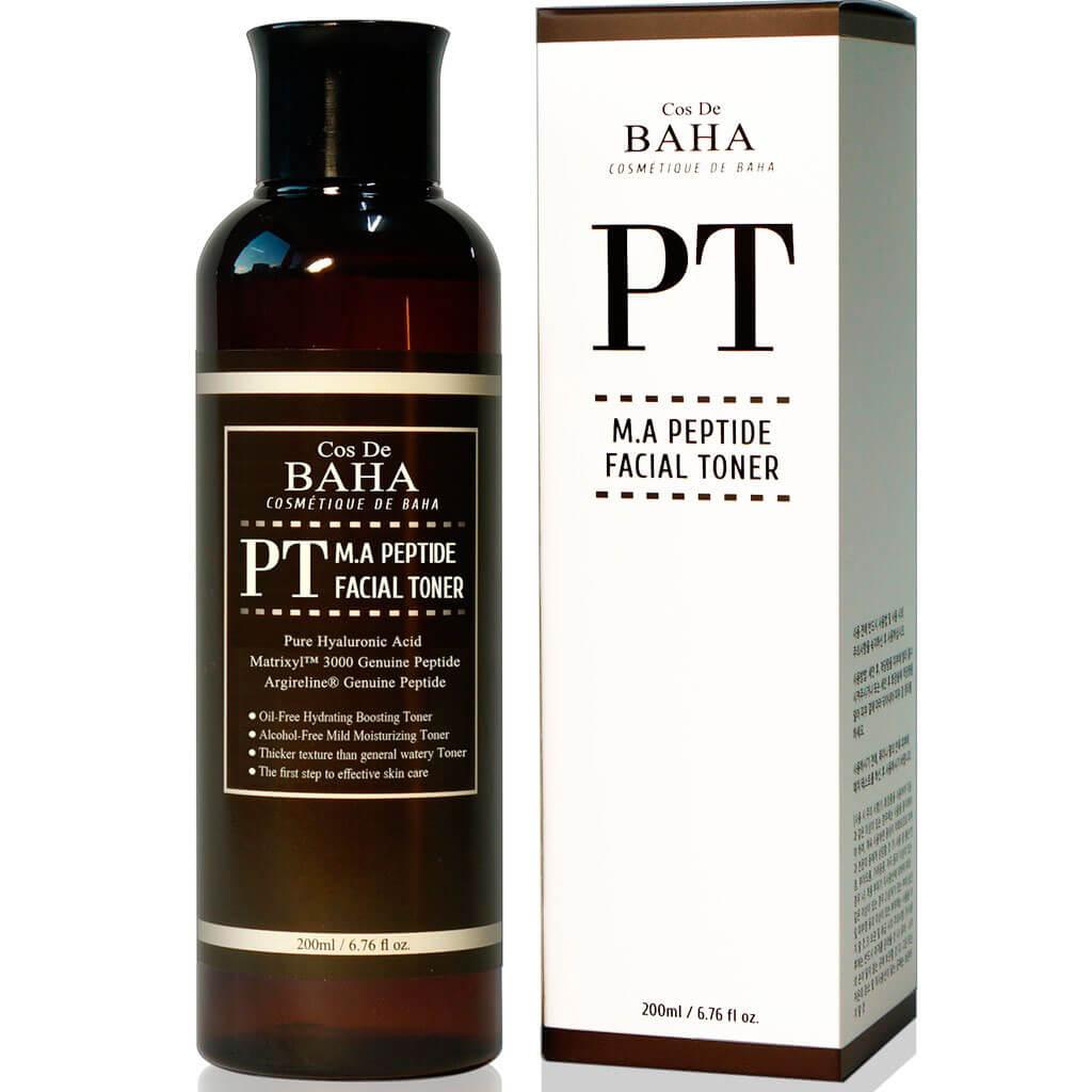 Cos De Baha M.A Peptide Facial Toner Пептидный тонер с матриксилом и аргирелином 200 МЛ