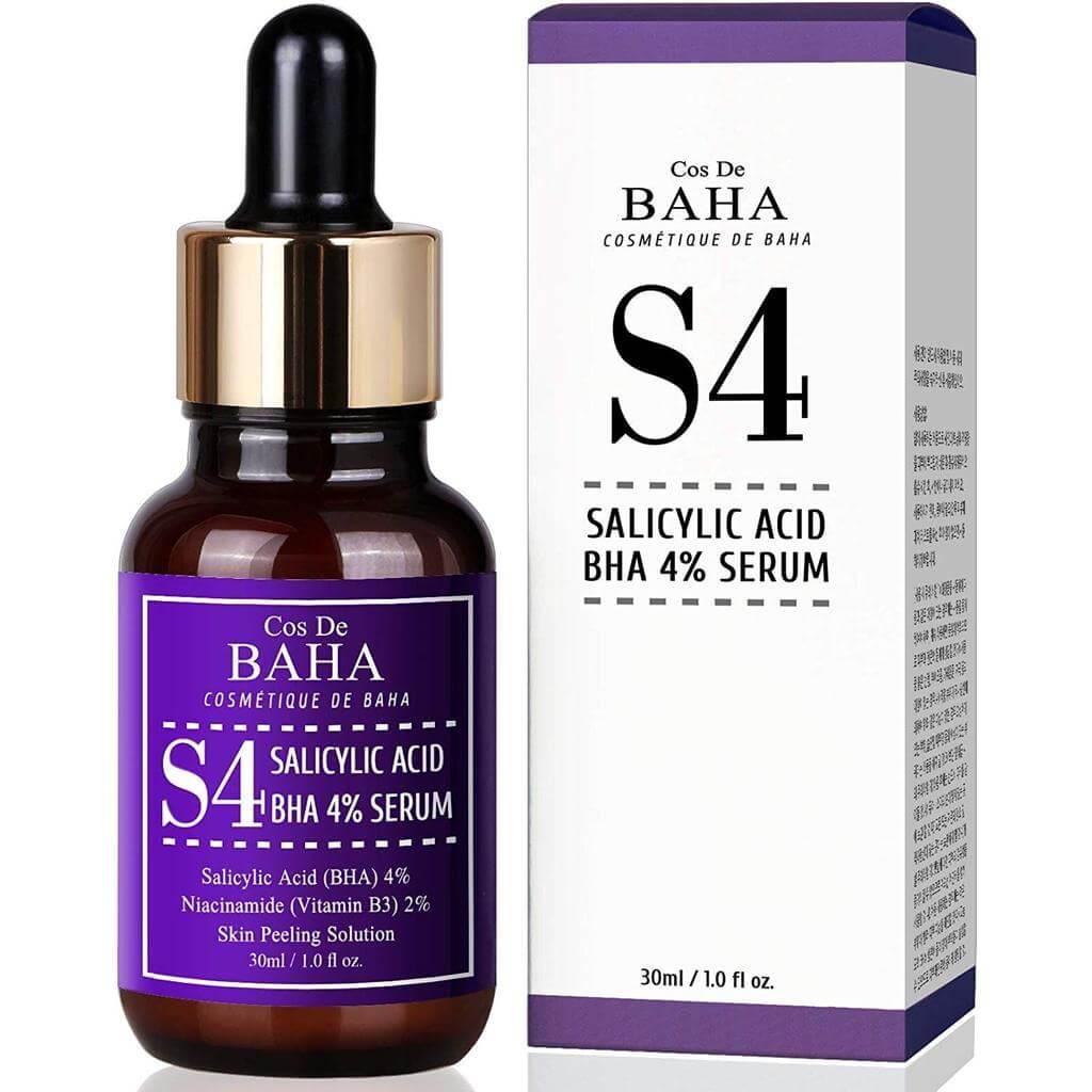 Кислотная сыворотка для проблемной кожи Cos De Baha BHA Salicylic Acid 4% Exfoliant Serum 30 МЛ