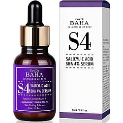 Кислотная сыворотка для проблемной кожи Cos De Baha BHA Salicylic Acid 4% Exfoliant Serum 30 МЛ