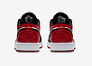 Кроссовки Nike Air Jordan 1 Low красно-черные, фото 7