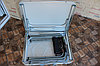 Туристический раскладной стол чемодан (90х60х70), 2стула, фото 5