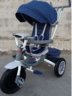 Детский трехколесный велосипед Star Baby с 8 месяцев. Доставка по РБ. синий