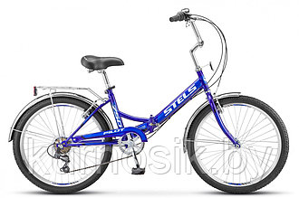 Велосипед STELS Pilot-750 24" Z010 синий 2022