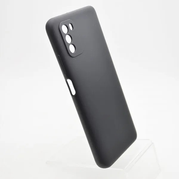 Чехол-накладка для Xiaomi Poco M3 (силикон) черный - фото 3 - id-p177165241