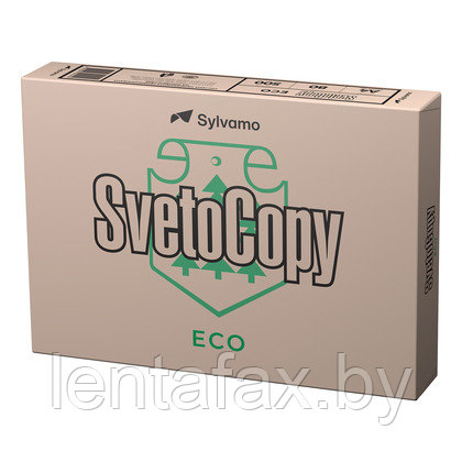 Бумага А4 80 г/кв.м 500л "SvetoCopy ECO",белизна 60%, слоновая кость - фото 1 - id-p177166631