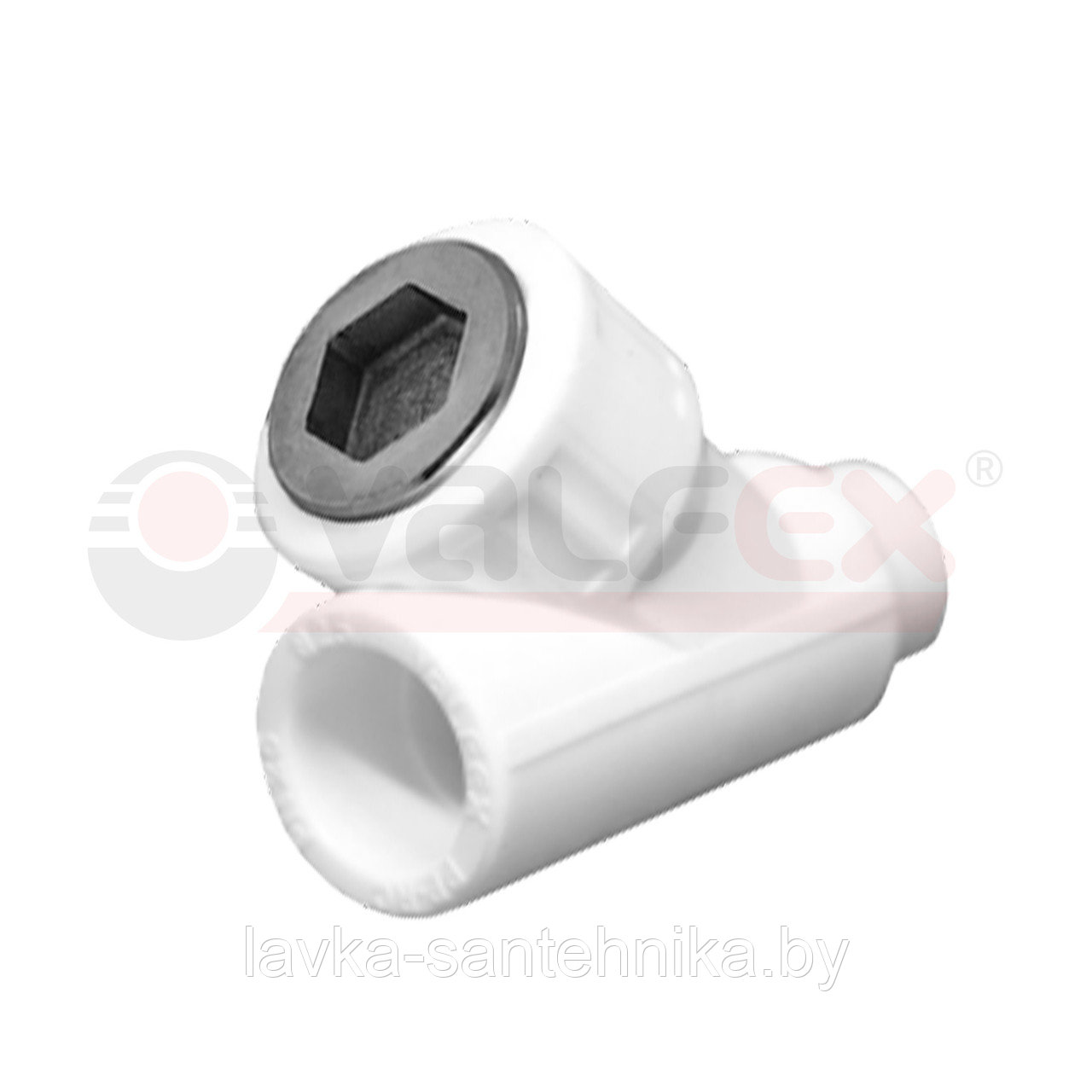 Клапан обратный 25 мм полипропиленовый Valfex (цвет: серый) - фото 1 - id-p177168006