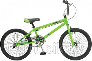 Трюковый велосипед Stinger Shift 20" BMX зеленый