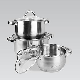Набор кастрюль Maestro MR-2120-6L (1.5л/3л/5л)