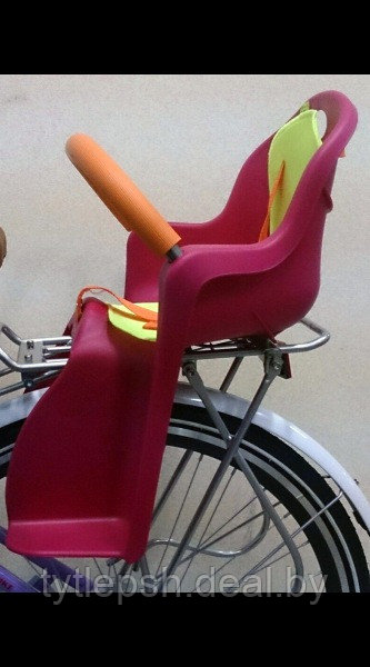 Детское велокресло на багажник для перевозки детей 138 - фото 6 - id-p146270817