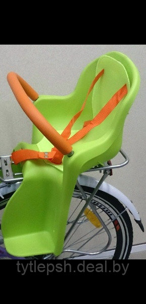Детское велокресло на багажник для перевозки детей 138 - фото 7 - id-p146270817