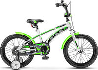 Детский велосипед Stels Arrow 16 V020 Белый/зеленый