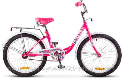 Велосипед детский Stels Pilot 200 Lady Z010 (розовый, 2021) - фото 1 - id-p107585205
