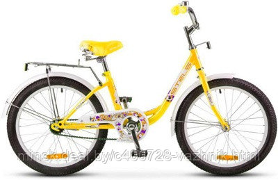 Велосипед детский Stels Pilot 200 Lady Z010 (розовый, 2021) - фото 2 - id-p107585205