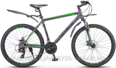 Велосипед Stels Navigator 620 MD 26 V010 (антрацитовый) рама 14" - фото 1 - id-p107585251