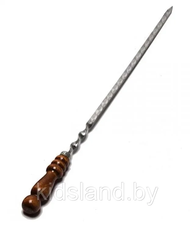 Шампур с деревянной ручкой (73см)