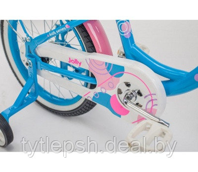 Детский велосипед Stels Jolly 16 V010 (голубой, 2019) синий/розовый - фото 2 - id-p177171786