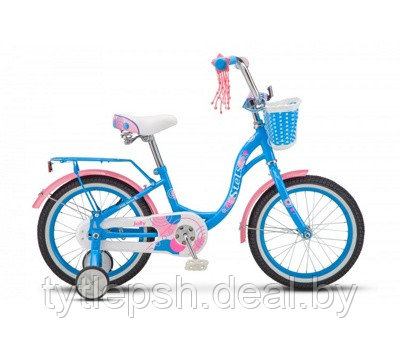 Детский велосипед Stels Jolly 16 V010 (голубой, 2019) синий/розовый - фото 3 - id-p177171786