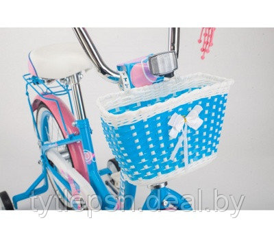 Детский велосипед Stels Jolly 16 V010 (голубой, 2019) синий/розовый - фото 4 - id-p177171786
