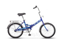 Велосипед Stels Pilot 410C 20" 2022 Z011 синий 12 мес. гарантия. БЕСПЛАТНАЯ ДОСТАВКА
