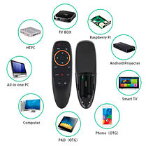 Беспроводная аэромышь пульт дистанционно управления Air Remote Mouse с гироскопом и голосовым управлением, фото 2