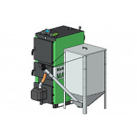 Твердотопливный котел SAKOVICH Pellet MAX 50 кВт с ротационной пеллетной горелкой KIPI