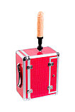 Секс-чемодан Diva Wiggler, с двумя насадками, металл, розовый, 28 см, фото 5