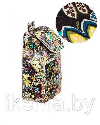 Хозяйственная сумка (XY-091) цвет №1 цветные листья (57х32х20 cм), фото 2