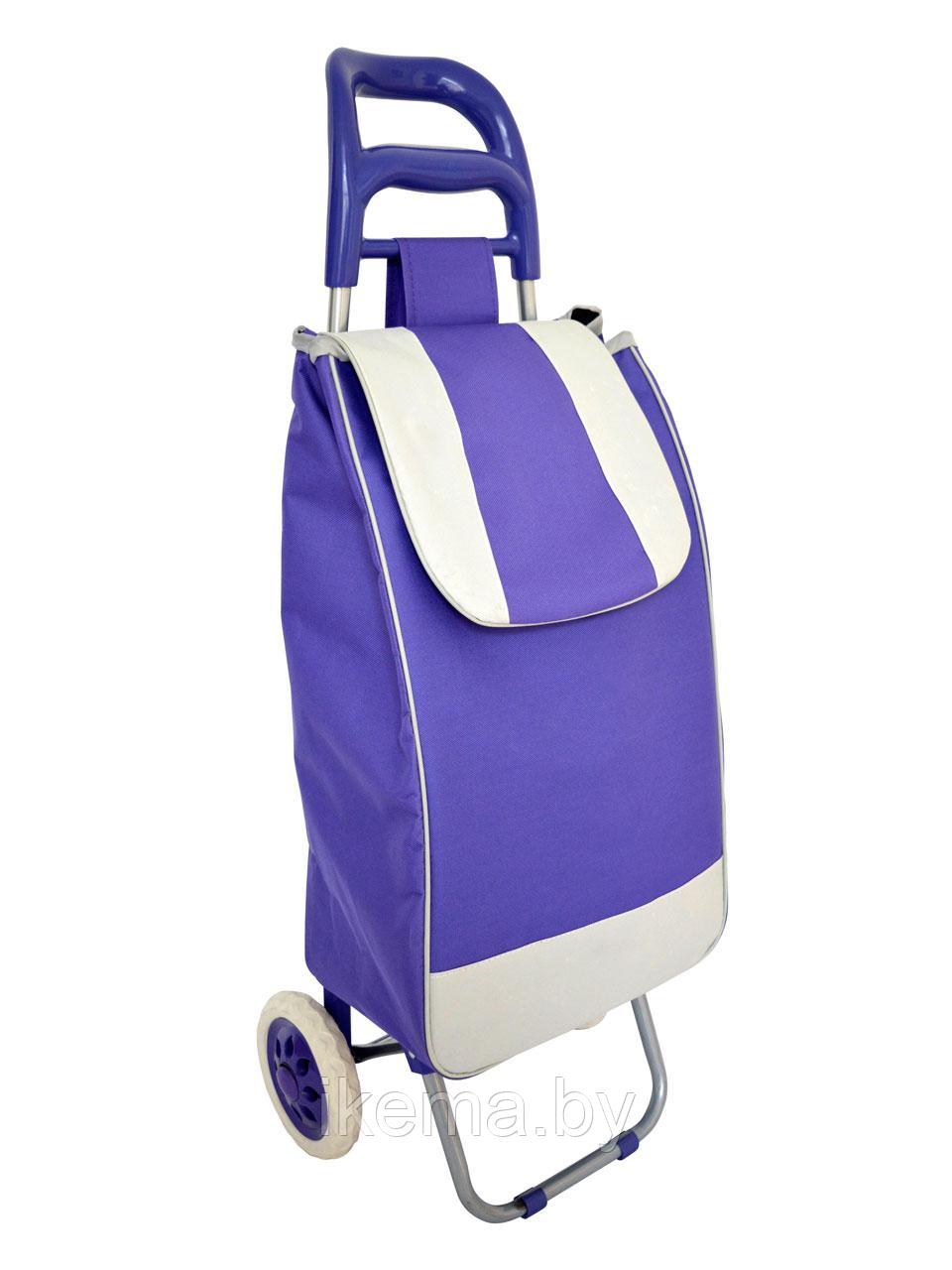 Хозяйственная сумка-тележка (403-XY) цвет №5 фиолетовый
