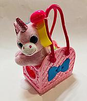 Мягкая игрушка "Единорог в сумочке с браслетиком", арт.SS301383/DR5041, фото 1