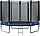 Батут Bebon Sports 252(8ft) см складные стойки, сетка, лестница, фото 2